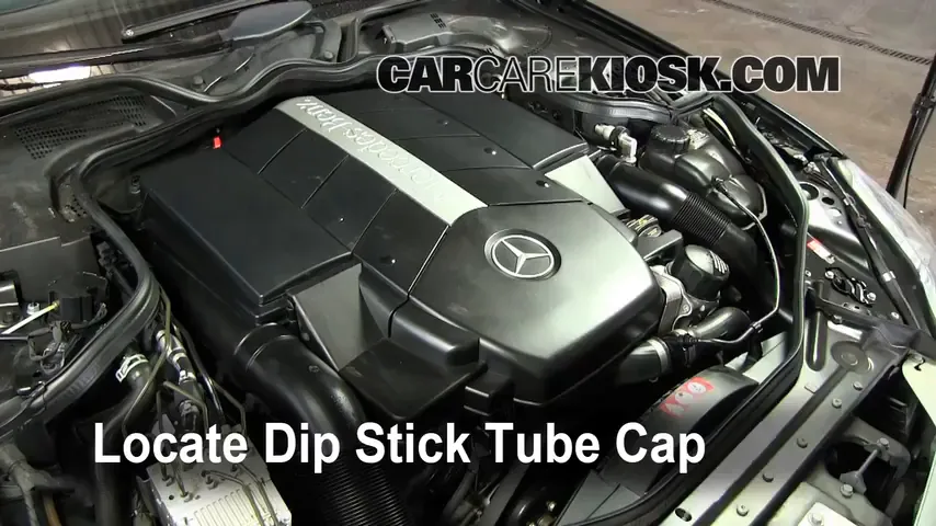 2006 Mercedes-Benz CLS500 5.0L V8 Oil Change Oil and Oil Filter